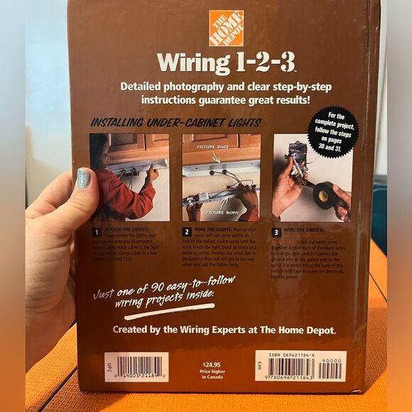 Self Help Book. Home Depot Wiring 1-2-3. - Picture 4 of 4